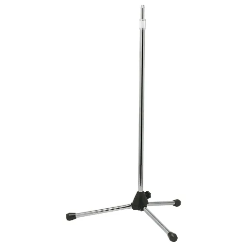 Sturdy telescopic stem with friction grip adjustment and foldup legs. Includes screw adaptor attachment (5/8"") for microphone holder etc. Height adjusts from 96 to 154cm