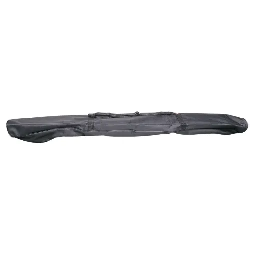 Heavy duty nylon zip lock bag specially designed to protect your microphone stands from the rough treatment dished out by life on the road. Features a convenient adjustable carry strap.