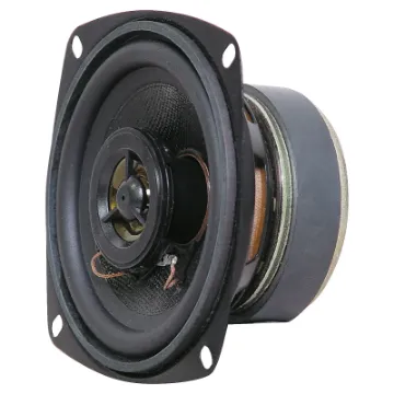 This high performance coaxial speaker is ideal for PA applications, background music systems or hi-fi extension speakers.
Diagonal mounting hole centres at 117mm. Mounting depth 50mm