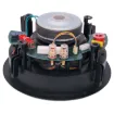 These Opus One Platinum Plus series speakers are designed for the discerning hi-fi and home theatre listener. The customised drivers exhibit extended bass response and punchy, crisp midrange. The titanium dome tweeter is suspended allowing a greater excur