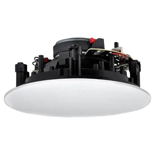 This dual input ''stereo summing'' speaker is engineered to provide stereo imaging from a single speaker unit. It is used where a confined space makes installing two seperate left and right channel speakers impractical. It features +3dB bass and treble boost switches for preferential sound tailoring.