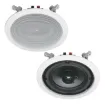 High quality, high performance ceiling mount speakers. All feature excellent hi-fi reproduction and high power handling capability. The dome tweeter is 'eyeball' mounted, enabling the optimisation of lateral high frequency response. 

Designed to be ins