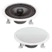 High quality, high performance ceiling mount speakers. All feature excellent hi-fi reproduction and high power handling capability. The dome tweeter is 'eyeball' mounted, enabling the optimisation of lateral high frequency response. 

Designed to be ins