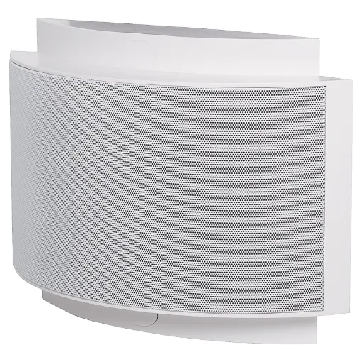 Architecturally elegant, the cabinet is moulded from ABS and fitted with powdercoated steel mesh grill. Includes a 6 inch 10W coaxial driver for high performance paging and music reproduction. These attractive speakers can be either vertically or horizont