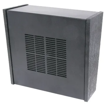 Wall mount speaker with wood "look" endcaps and a sturdy steel grille. It is fitted with a high performance 8" twin cone speaker. Complete with a 100V line multitapped transformer.