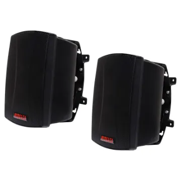 These wall mount music speakers feature exceptional sound quality for both domestic  and commercial applications and PA sound reinforcement.