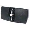 These stylish wall speakers deliver high quality sound for music and sound reinforcement.  Ideal for entertaining areas at home or boutiques, cafes, pubs & clubs in professional installations. Connection is via spring terminals on rear. Aluminium grille & stainless steel hardware offer rust free performance in even the most demanding environments.