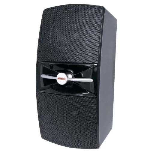 These stylish wall speakers deliver high quality sound for music and sound reinforcement.  Ideal for entertaining areas at home or boutiques, cafes, pubs & clubs in professional installations. Connection is via spring terminals on rear. Aluminium grille & stainless steel hardware offer rust free performance in even the most demanding environments.