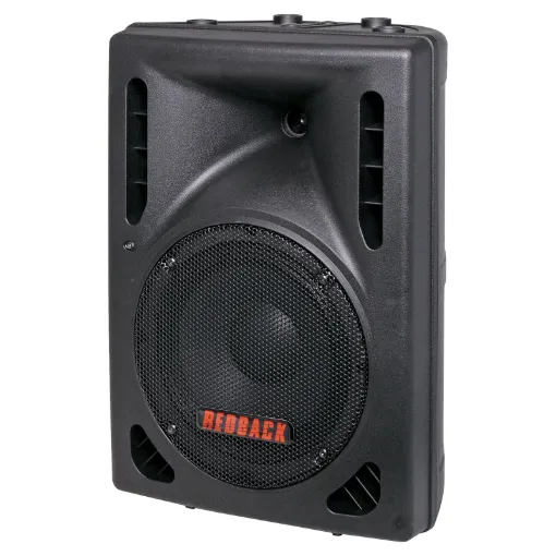 Available in sizes from 8" to 15", these speakers are housed in rugged wedge shaped nylon fibre and ABS moulded cabinets. Designed with portability in mind.