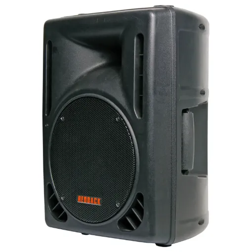 Available in sizes from 8" to 15", these speakers are housed in rugged wedge shaped nylon fibre and ABS moulded cabinets. Designed with portability in mind.