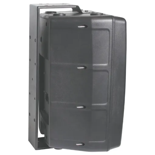 Black powdercoated steel bracket specifically designed to suit the C1004A club speaker. Comes included with the required hardware to mount the speaker to the bracket.