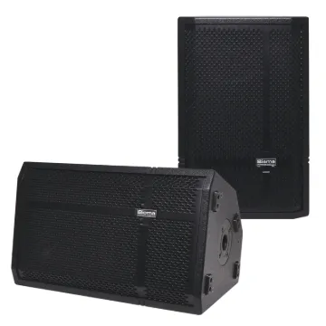 This 2 Way 300mm (12") 150W PA Pro Speaker Pair is part of a new series by Biema. This new range has been engineered using the most advanced acoustic design software. The cabinets trapezoidal shape allows installation as a floor mount foldback configuration or on a speaker stand utilising the 35mm top hat recess in the base.