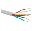Designed for use where traditional ceiling mounted speakers are difficult or impractical to install. Used in such areas as very high raked, suspended, concrete, or exposed ceilings.
