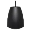 Designed for use where traditional ceiling mounted speakers are difficult or impractical to install. Used in such areas as very high raked, suspended, concrete, or exposed ceilings.