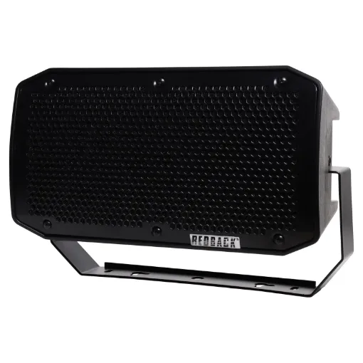 This all weather long throw PA speaker features a two-way driver, including 5.25-inch woofer and 1-inch tweeter for PA sound projection.