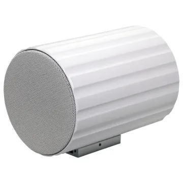 This bi-directional PA speaker is manufactured from a heavy duty aluminium extrusion. It is fitted with two high efficiency 5" speaker drivers offering exceptional speech intelligibility. Housing  grille are finished in industrial grade white powdercoat.