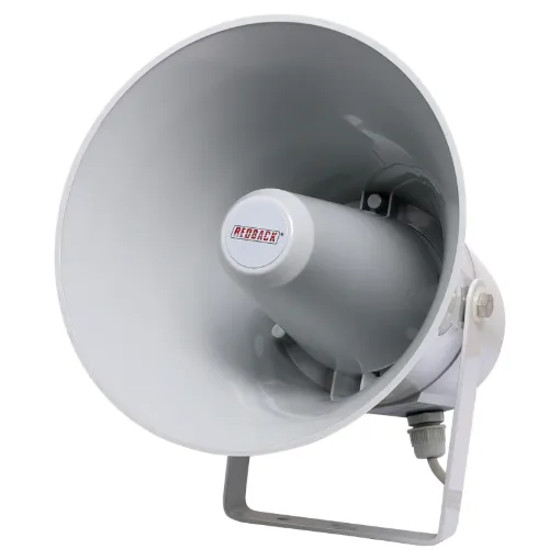 This range of IP66 rated weatherproof PA horn speakers are ideal for indoor or outdoor use. They feature marine grade aluminium mounting bracket and stainless steel fixings. Ideal for any outdoor public address requirements.