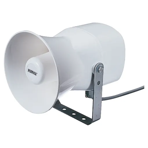The REDBACK C 2047 is specifically designed for applications with a high level of dust or moisture in the operating environment.  The speaker is compliant with IP67 dust and hose-proof standard. Made from tough UV stabilised ABS. Ideal for outdoor public address requirements.