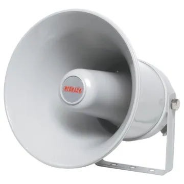 The REDBACK 20W plastic PA horn speaker is designed primarily for distributed paging systems where a high degree of speech articulation and program clarity is paramount. Ideal for paging and general public address requirements.