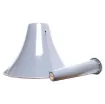 Reflex horn speakers are ideally suited for open air paging applications where speech clarity is of prime importance.