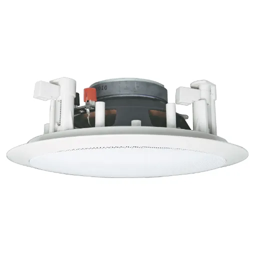 Stylish, high performance, architecturally unobtrusive speaker/grille combinations which can be painted to match decor. Super easy to install with a "Flip- Lock" mounting system.