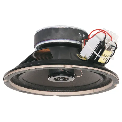 For applications where high power, high performance sound reproduction is required, ie. bars, boutiques, clubs etc. Supplied with a 15W 100V transformer.

Now with 4 way terminal block & capacitor for Fire/Evac installations!