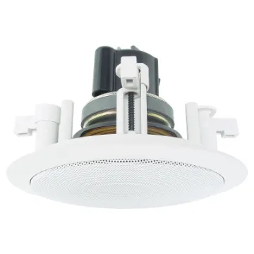 These stylish, high performance, architecturally unobtrusive speaker/grill combinations can be painted to match decor. Super easy to install with a 'Flip-Lock' mounting system. Typical applications include medical centres, shopping malls, restaurants, bou