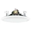 The C 2125 is a 200mm (8&quot) dual cone speaker fitted with a 5W transformer. These stylish, high performance, architecturally unobtrusive speaker/grill combinations can be painted to match decor. Super easy to install with a 'Flip-Lock' mounting system. Typ