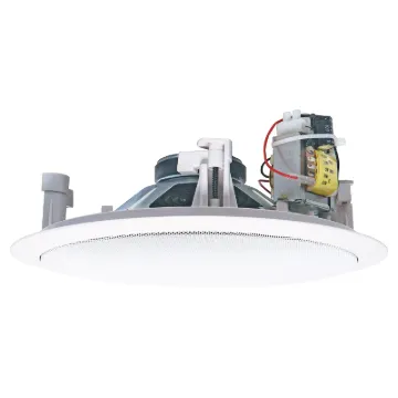 These stylish, high performance, architecturally unobtrusive speaker/grill combinations can be painted to match decor. Super easy to install with a 'Flip-Lock' mounting system. Typical applications include medical centres, shopping malls, restaurants, bou