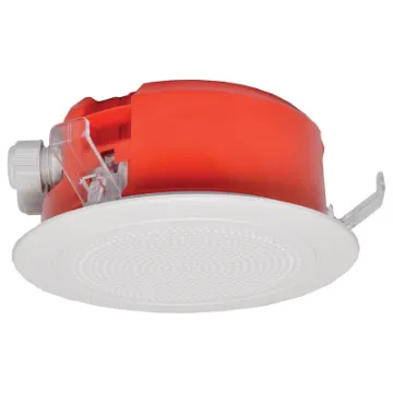 Designed to meet AS ISO7240.24:2018. A lower profile version of the C 2170. At only 65mm overall height, these models are ideal for low profile ceiling spaces.  It features flame retardent housing material, sealed cable gland entries and a tuned PA driver to suit the new approval requirements.