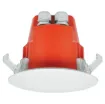 Designed to meet AS ISO 7240.24:2018. Considerable development and has been put into this fire announcement system approved version of our popular One-Shot 'Rat-Trap' speaker. Flame retardent design with tuned PA driver to suit the latest approval requirements.