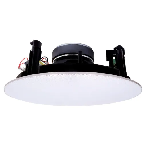 The C 2190A is a high power 30W PA speaker designed for BGM, paging & emergency warning applications. The offset transformer mounting allows mounting in ceilings with limited recess space.