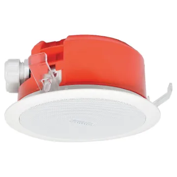Designed to meet AS ISO7240.24:2018. Our first One-Shot speaker with a aluminium grille, this model has been designed for installations requiring a premium finish whilst still meeting the required fire standards. It can also be used for standard 100V PA/BGM installations.