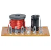 Input Power 80W Max.
Crossover Point: 3.5kHz
Roll Off Rate: 6dB/Octave
Insertion Loss: 0.4dB @ 100Hz
Dimensions: 60W x 40D x 22H