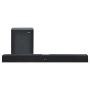 Whether it's your main screen or the spare room (even the shed or mancave) - this soundbar and wireless subwoofer combo sounds fantastic! Great bottom end from the 8" subwoofer, plus clear crisp sound from the four drivers and dual tweeters in the sound bar.