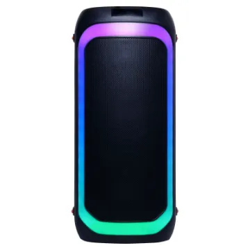 The Dynalink Entertainer Pro XL provides great sound for your next gathering with True Wireless Stereo (TWS) and RGB party lighting for added atmosphere. 3-8 hours use per charge. Lightweight and ready to set up anywhere.