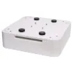 These ultra compact passive subwoofers feature 4 x 4” long throw drivers in a tuned enclosure designed for installation in domestic and commercial sound systems.