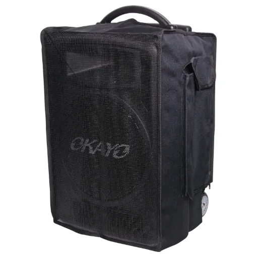 Bag to suit 150W Okayo portable PA models, C7217 and C7220. Constructed from tough woven polyester material for the ultimate protection.