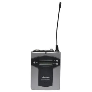 Beltpack transmitter. 520-544MHz. Please ensure your system is compatible with this frequency before making your purchase.