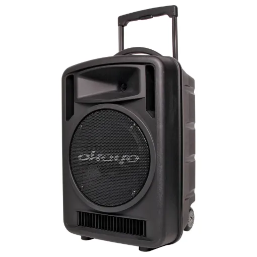 With an output of 150W this is an excellent choice for addressing large crowds up to 500 or more. The cabinet is moulded from industrial grade ABS plastic ensuring long life and the ability to absorb day-to-day wear and tear.