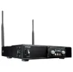 A dual channel receiver designed to integrate with the C 7282A Okayo transmitter system or Okayo UHF equipped portable PA systems.