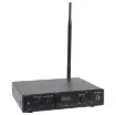 An excellent solution for extending a PA system to a nearby building where cabling is impossible or impractical to install. The desktop transmitter accepts a standard paging microphone or line level feed from the existing PA system and transmi
