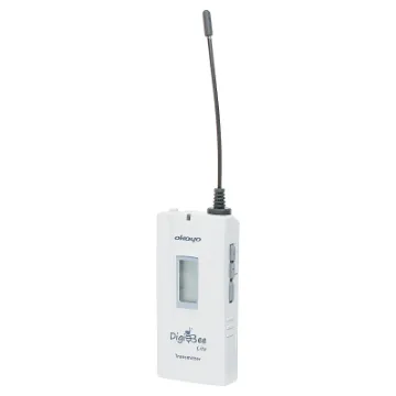 A durable lightweight transmitter & lapel mic combination designed for use with the C 8812 tour guide receiver.