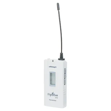 A durable lightweight transmitter & lapel mic combination designed for use with the C 8812 tour guide receiver.