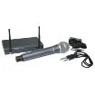 The perfect entry level 16 channel UHF wireless microphone system for clubs, restaurants, function centres, wedding ceremonies etc. It produces a clear, crisp vocal reproduction, whilst allowing freedom of movement. Supplied as a complete "ready to go" system with a handheld microphone transmitter.