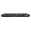 For systems requiring the freedom of two independent wireless microphones at an economical price. The sturdy 19" rack mount cabinet is fitted with two fixed frequency wireless receivers. The miniaturised SMD construction and unique shielding technique, pl