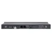 For systems requiring the freedom of two independent wireless microphones at an economical price. The sturdy 19" rack mount cabinet is fitted with two fixed frequency wireless receivers. The miniaturised SMD construction and unique shielding technique, pl