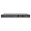 For systems requiring the freedom of two independent wireless microphones at an economical price. The sturdy 19" rack mount cabinet is fitted with two fixed frequency wireless receivers. The miniaturised SMD construction and unique shielding technique, pl