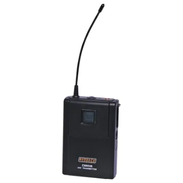 Beltpack transmitter ideal for use with the Redback 700 channel receiver unit (C 8890B).