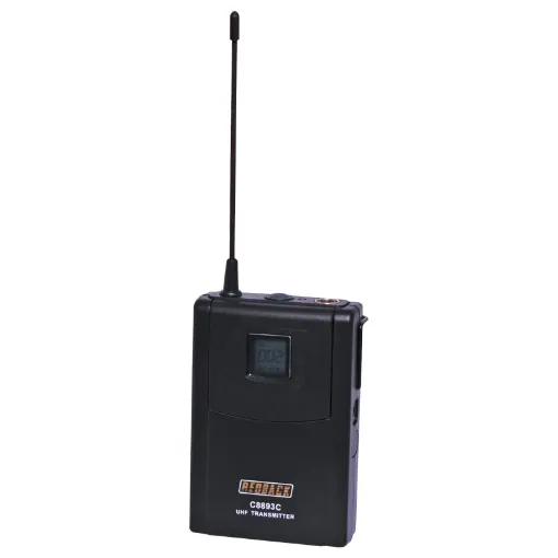 Beltpack transmitter ideal for use with the Redback 700 channel receiver unit (C 8890C).